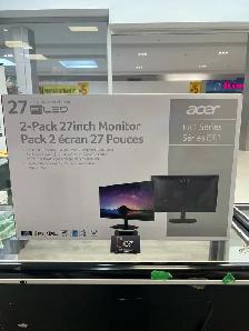 Brand New Sealed! Acer 2 Pack Monitors-27"