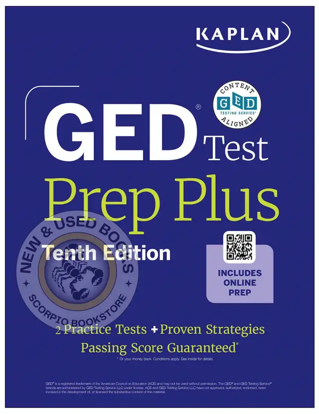 GED Test Prep Plus 10th Edition 2026 Slyke 9781506298764
