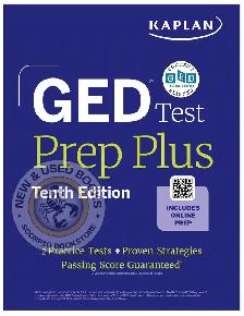 GED Test Prep Plus 10th Edition 2026 Slyke 9781506298764