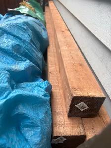 4" x 4" x 9’ Treated Post