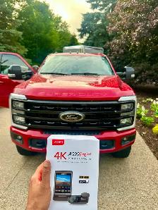 VIOFO A229 pro dashcam  with  installation