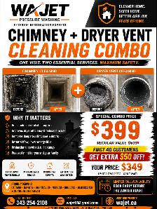 Chimney   Dryer Vent Cleaning Combo