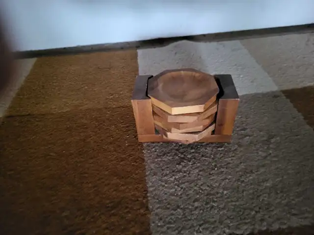 TEAK COASTERS (SOLID TEAK)