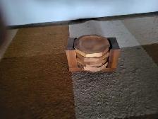 TEAK COASTERS (SOLID TEAK)