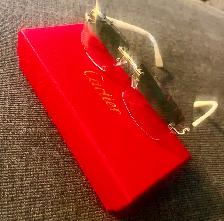 Cartier Acetate White & Pistachio Glasses - Photo 2