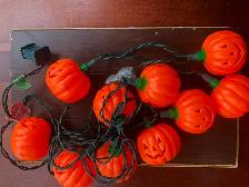 Toddler Halloween Pumpkin Costume Sleeveless Tee Top - Photo 9