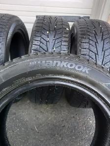 4 tires HANKOOK 205/55/R16 Winter tires.