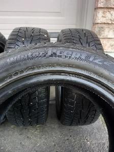 4 tires HANKOOK 205/55/R16 Winter tires. - Photo 2