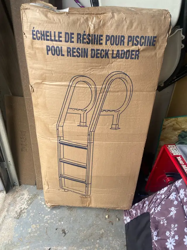 pool deck ladder