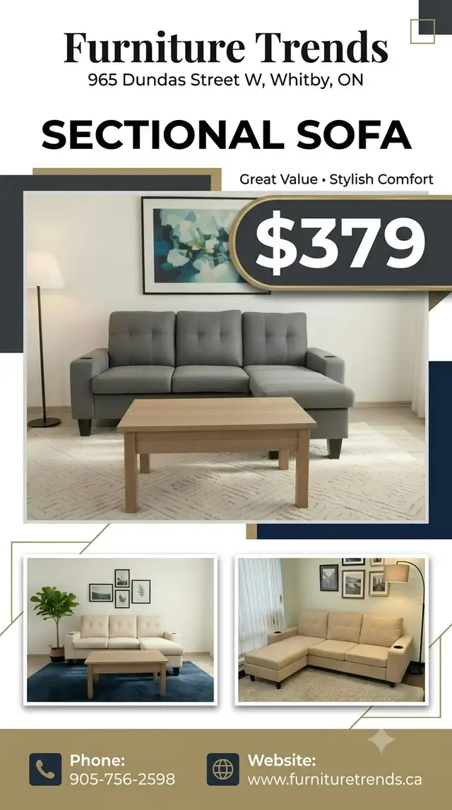 Furniture Trends Sectional Sofa