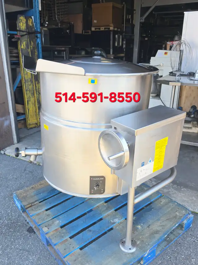 Cleveland  60 Gallon Tilting Steam Kettle  / Marmite a Vapeur