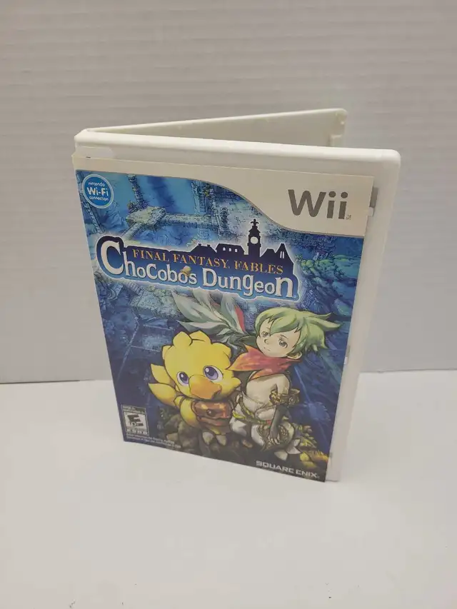 Final Fantasy Fables Chocobos Dungeon Nintendo Wii Game
