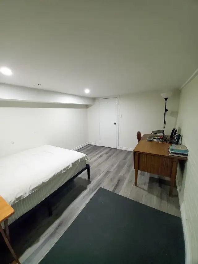 basement one bedroom apartment for rent September