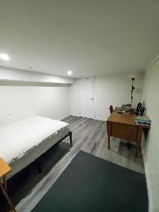 basement one bedroom apartment for rent September