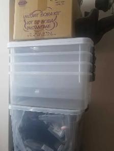 Sterilite Storage Bins for $4 each 4 Ben's 2 covers