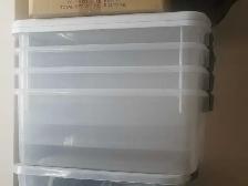 Sterilite Storage Bins for $4 each 4 Ben's 2 covers - Photo 2