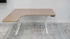 Electric L-Shaped Standing Desk – $75