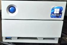 LaCie 2big Raid Thunderbolt 3 Type-C Dock 16TB NAS IronWolf HDD - Photo 2