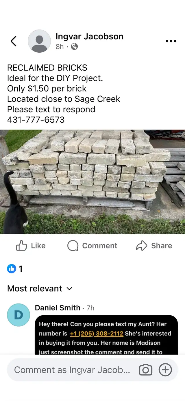 Reclaimed Bricks
