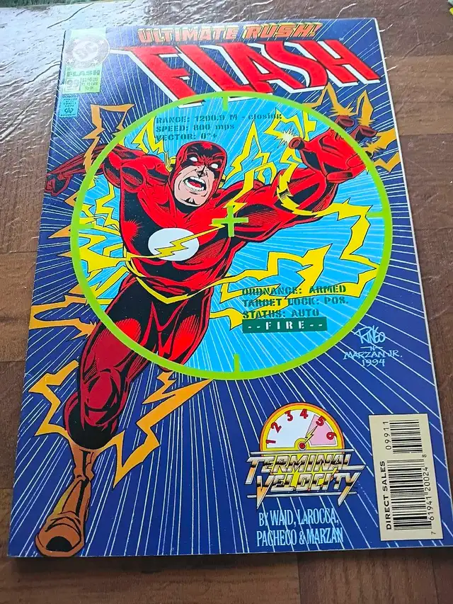 Flash Ultimate Rush! Terminal Velocity 5 #99 (DC Mar 95)