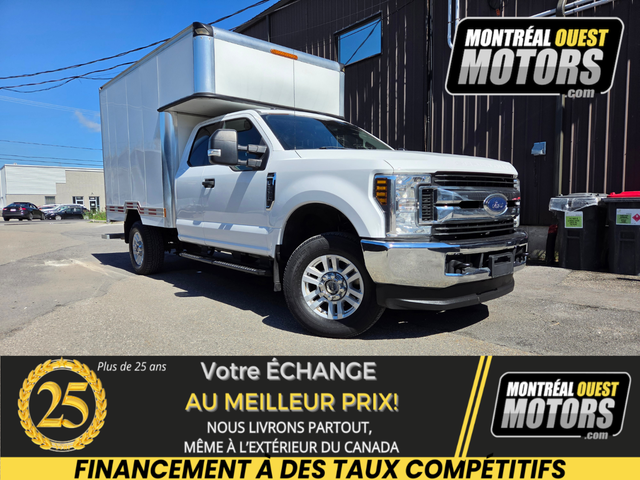 2018 Ford Super Duty F-350 SRW XLT / 4X4 / CUBE TRUCK / gas & pr