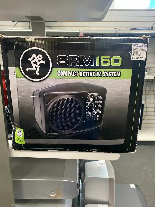 Compact SRM150 Active PA System @ Cashopolis!!!