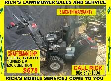 RICK'S SNOWBLOWER FOR SALE