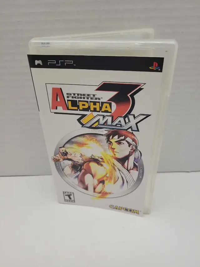 Street Fighter Alpha Max PSP Game