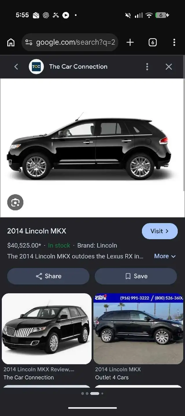 Lincoln MKX 2014