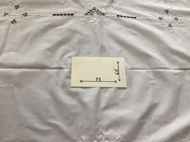 EMBROIDERED TABLECLOTH