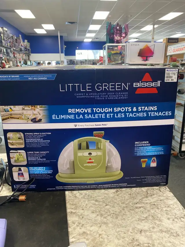 Bissell 3369N Green Cleaner @ Cashopolis!!