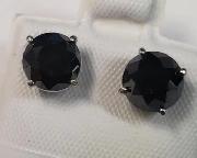 Brand New 14K White Gold Brilliant Diamond Earrings For Sale - Photo 6
