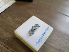 Brand New Sterling Silver Natural Topaz Ring For Sale - Photo 4