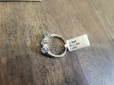 Brand New Sterling Silver Natural Topaz Ring For Sale - Photo 5