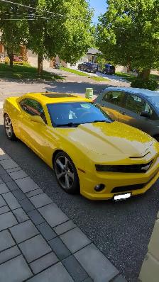 2010 Chevy Camaro SS V8 Engine Yellow 85000km