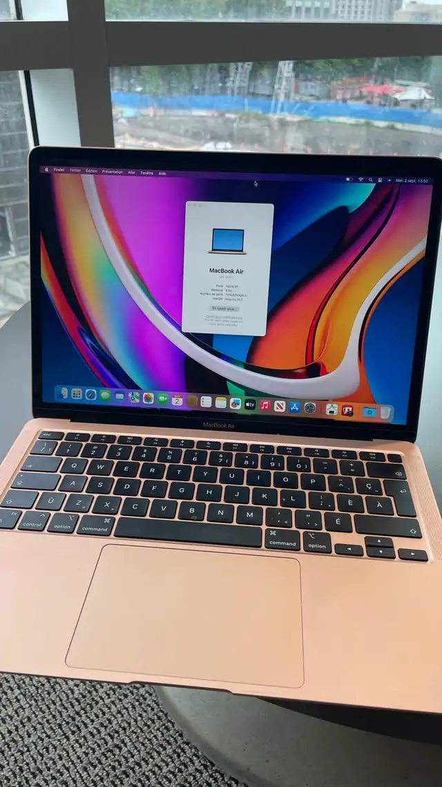 Macbook Air M1 Rose 2020 13 Inch Neuf
