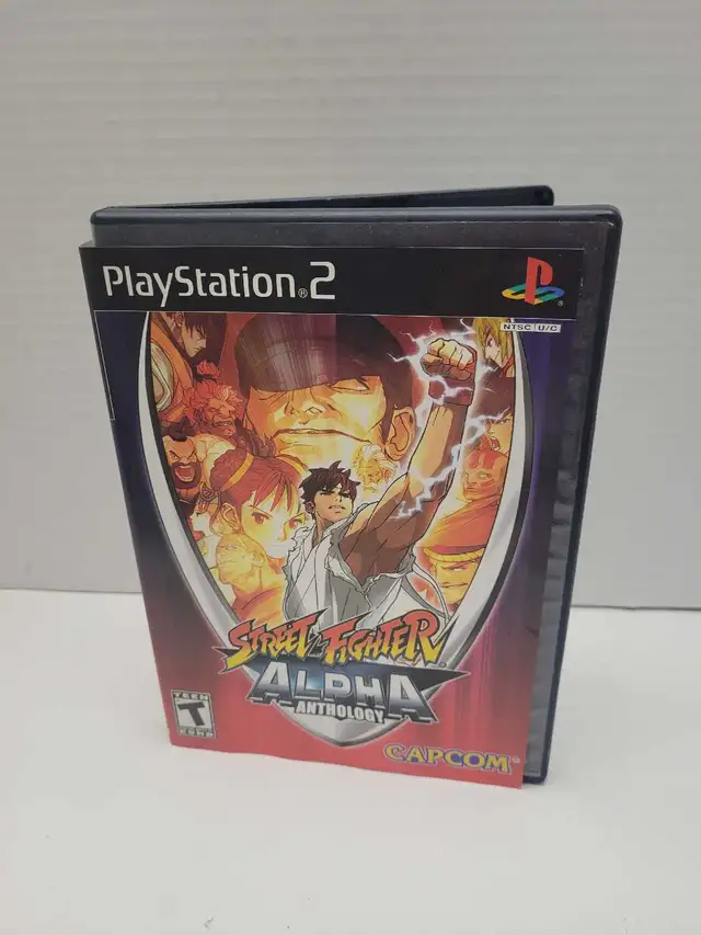 Street Fighter Alpha Anthology PS2 Game