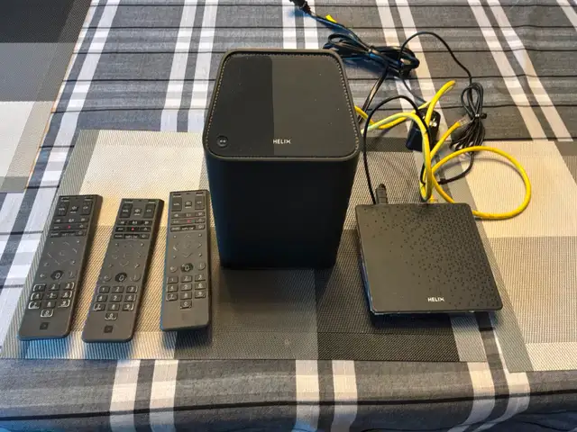 Hélix borne et modem