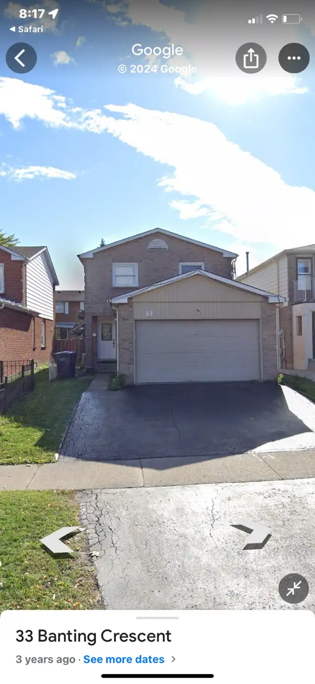 one basement room available