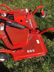 Fine cut  mower
