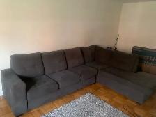 Sectional Sofa - Dark Grey