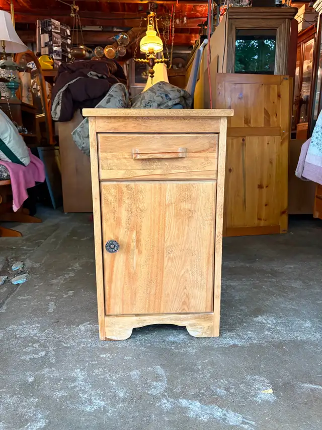 Solid Wood Side Table