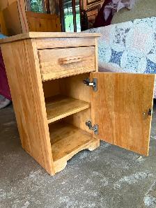 Solid Wood Side Table - Photo 6
