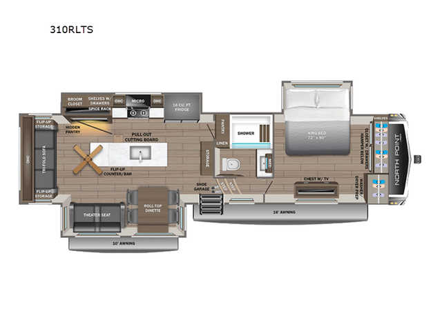 2027 Jayco North Point 310RLTS