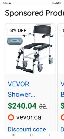 Wheelchair commode 4 in 1 - Photo 9
