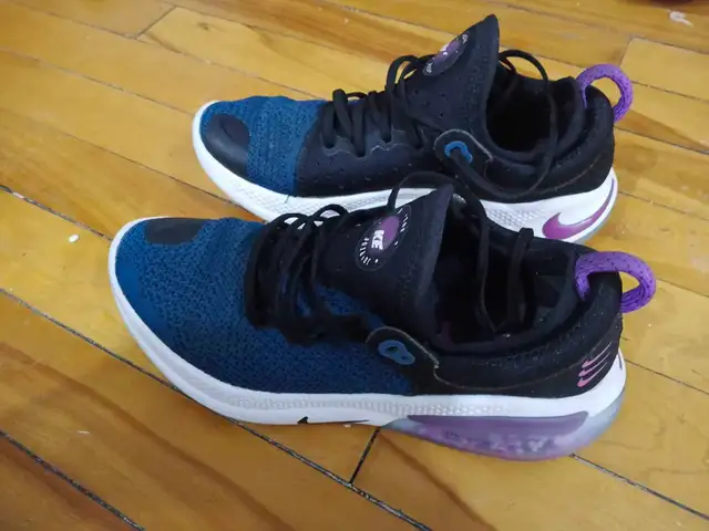Nike Joyride Run Flyknit Black Valerian Blue Shoes Women's
