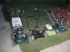 LAWNMOWERS FOR SALE.