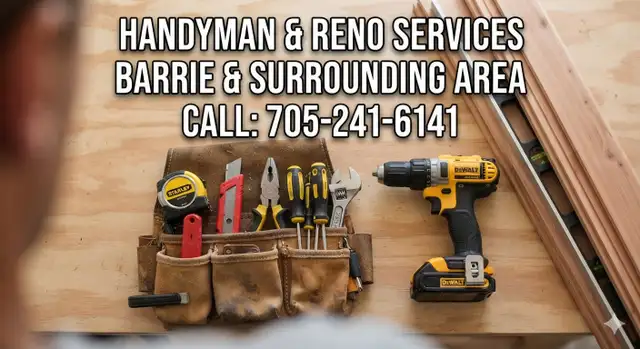 Reliable Handyman & Renovations (Barrie & Surrounding Areas)