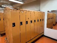 Lockers full door (500available) Banks of 2 and 4 $45/door