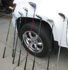Golf Clubs and CFL Wpg Bag - Photo 2